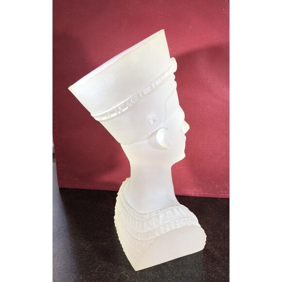 Queen Nefertiti Acrylic Resin Bust Egyptian Sculpture Replica Egyptian Art Decor - Picture 11 of 16